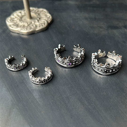 Bizarre/ビザール カテドラルクラウンシルバーイヤーカフ SEE012