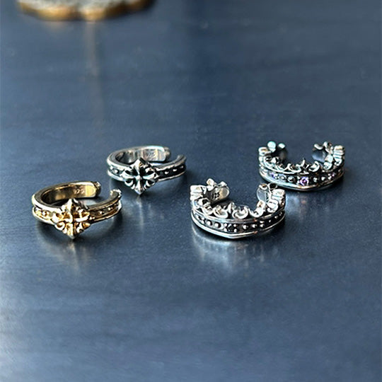 Bizarre/ビザール カテドラルクラウンシルバーイヤーカフ SEE012