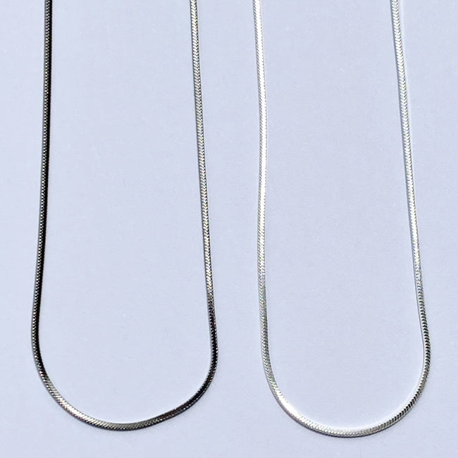 Blanche/ブランシュ Radieux(ラデュ)シルバーネックレスチェーンBN002