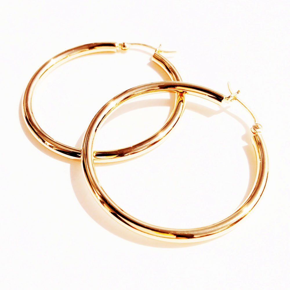 Blanche/ブランシュ Sagesse Lsize(サジェス) Hoops(ペア売りです) BP002