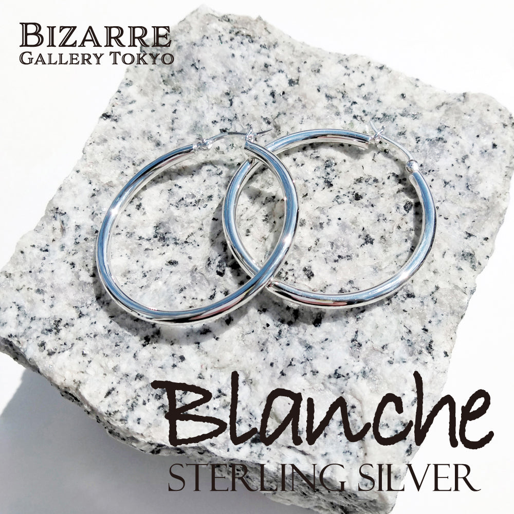 Blanche/ブランシュ Sagesse Lsize(サジェス) Hoops(ペア売りです) BP002