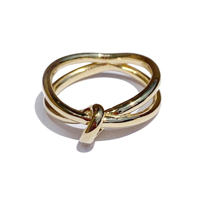 Blanche/ブランシュ Tricot (トリコ) 小指用シルバーピンキーRing BR004 ピンキーリング 金メッキ