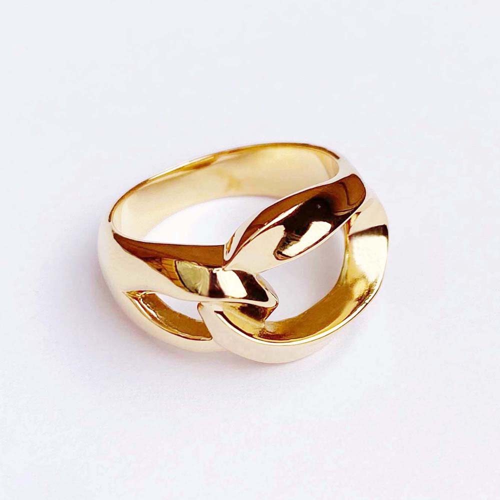 Blanche/ブランシュ Mignon (ミニョン) Ring BR017 シルバーリング 金メッキ