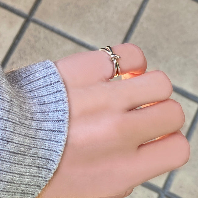 Blanche/ブランシュ Tricot (トリコ) 小指用シルバーピンキーRing BR004