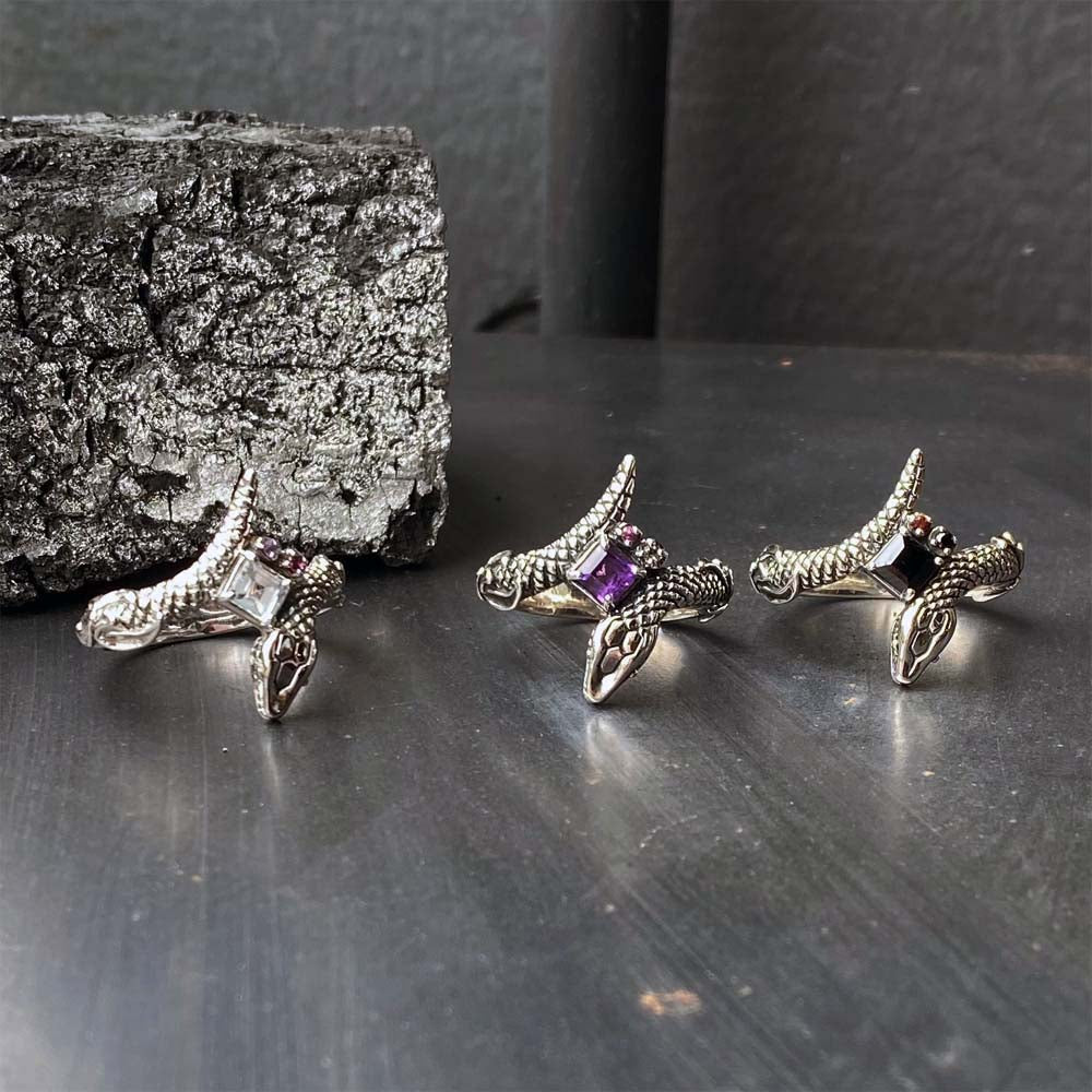 Bizarre/ビザール【限定販売商品】Ouroboros Collection Eternal シルバー蛇 ユニセックスリング GSRJ117