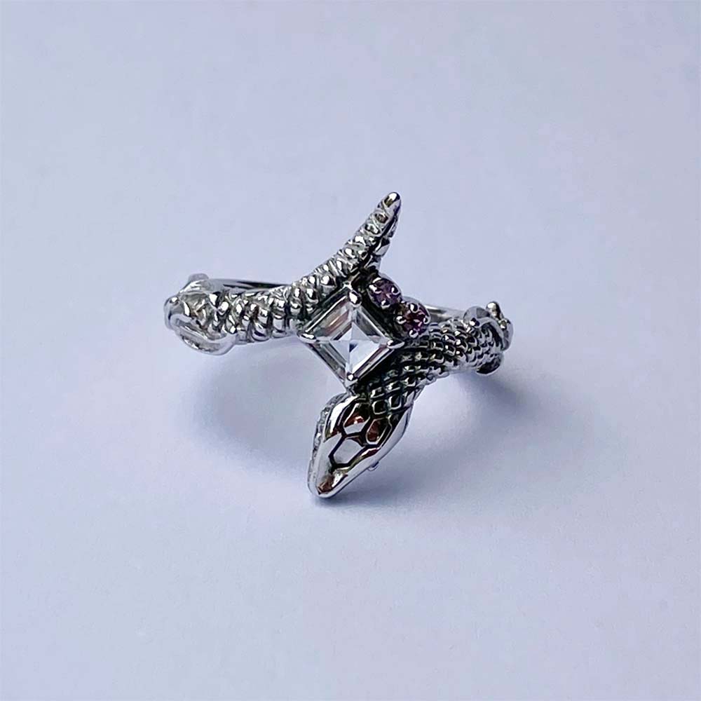 Bizarre/ビザール【限定販売商品】Ouroboros Collection Eternal シルバー蛇 ユニセックスリング GSRJ117