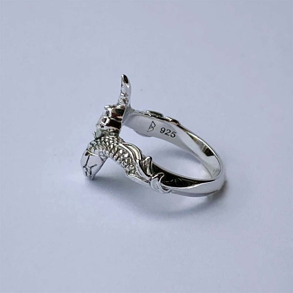 Bizarre/ビザール【限定販売商品】Ouroboros Collection Eternal シルバー蛇 ユニセックスリング GSRJ117