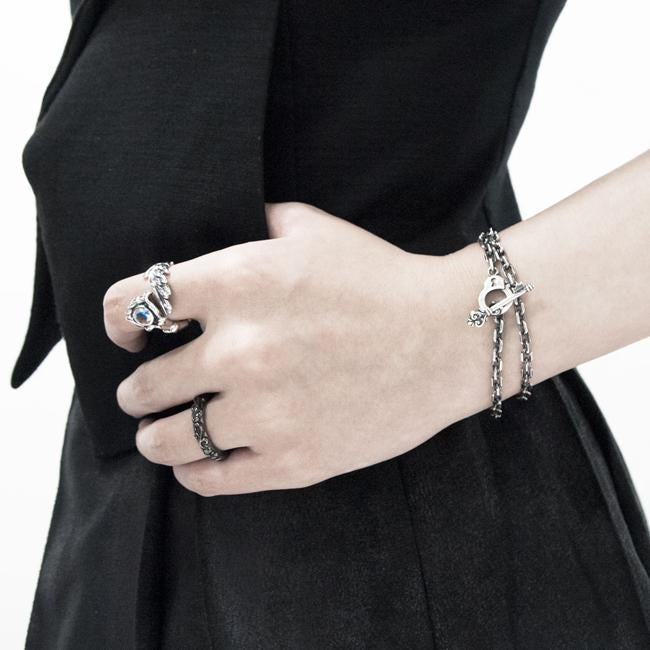 Bizarre/ビザール 手錠シルバーブレスレットSサイズ SBP038