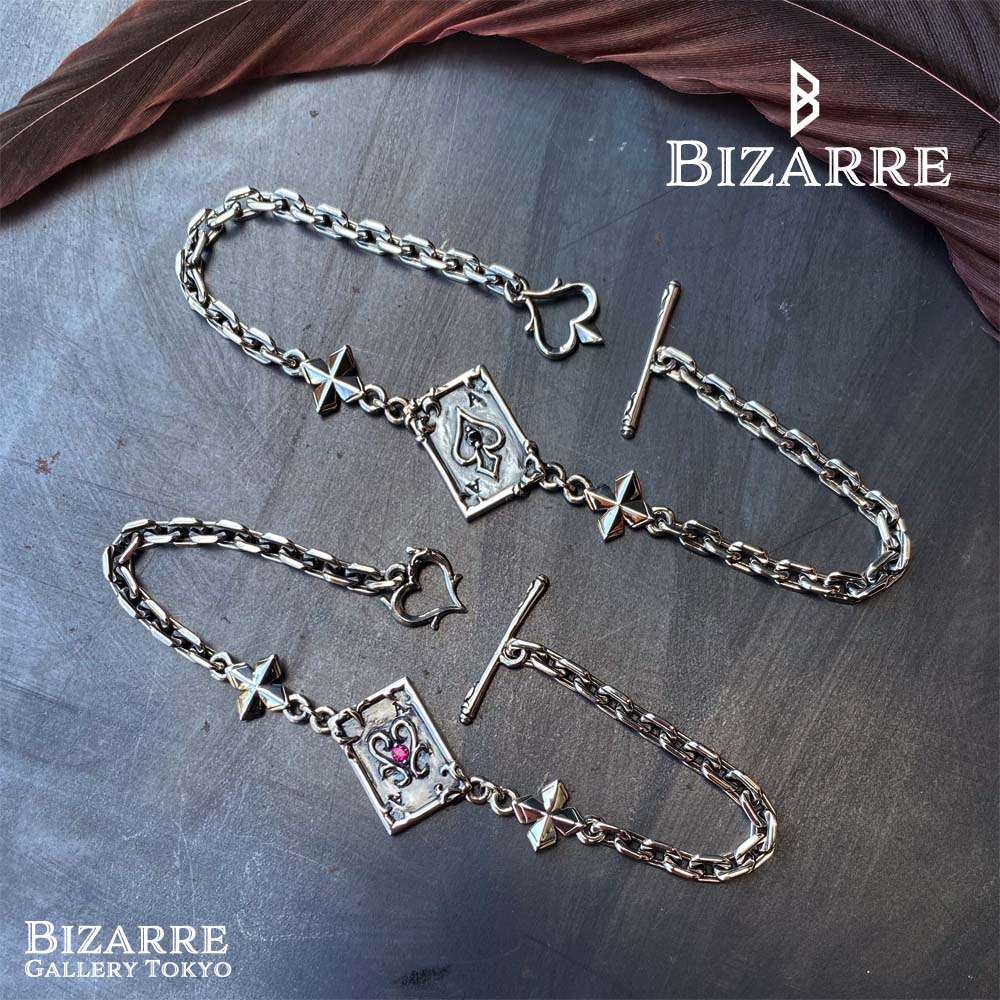 Bizarre/ビザール トランプエスパーダシルバーブレスレット SBP046