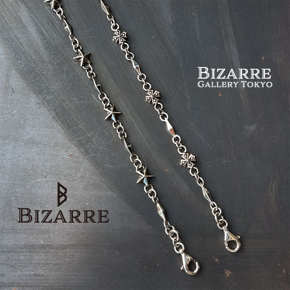 Bizarre/ビザール クロッシング(十字架)シルバーブレスレット SBP078