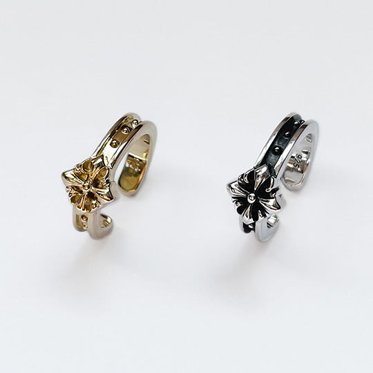 Bizarre/ビザール カテドラルクロスシルバーイヤーカフ SEE013