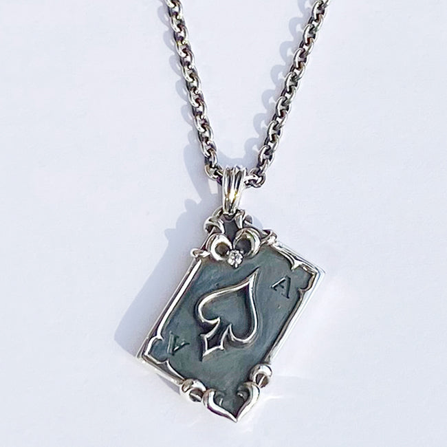 Bizarre/ビザール エスパーダトランプシルバーペンダント(チェーンセット)SNJ096