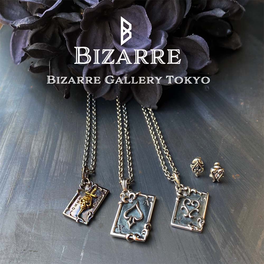 Bizarre/ビザール トランプジョーカーシルバーペンダント(チェーンセット)SNJ127