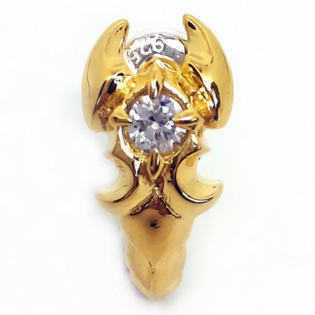 Bizarre/ビザール アポリオンシルバーピアス(1個売り) SPJ049