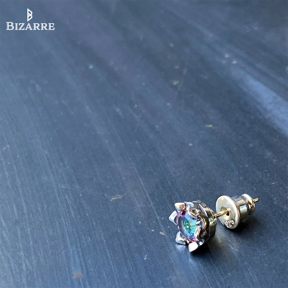 Bizarre/ビザール プレシャスクラウン(王冠)シルバーピアス(1個売り) SPJ043