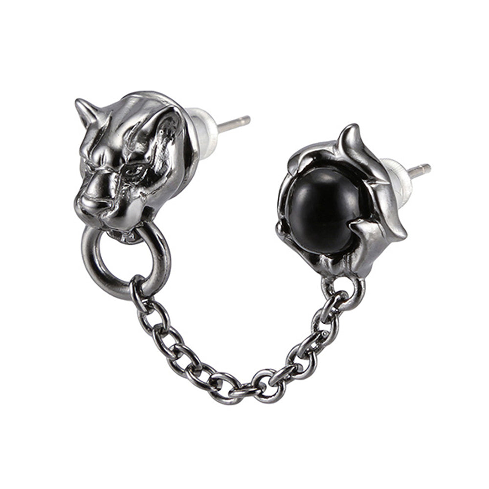 Bizarre/ビザール フレグランスドパンサーダブルシルバーピアス (1個売り) SPJ068