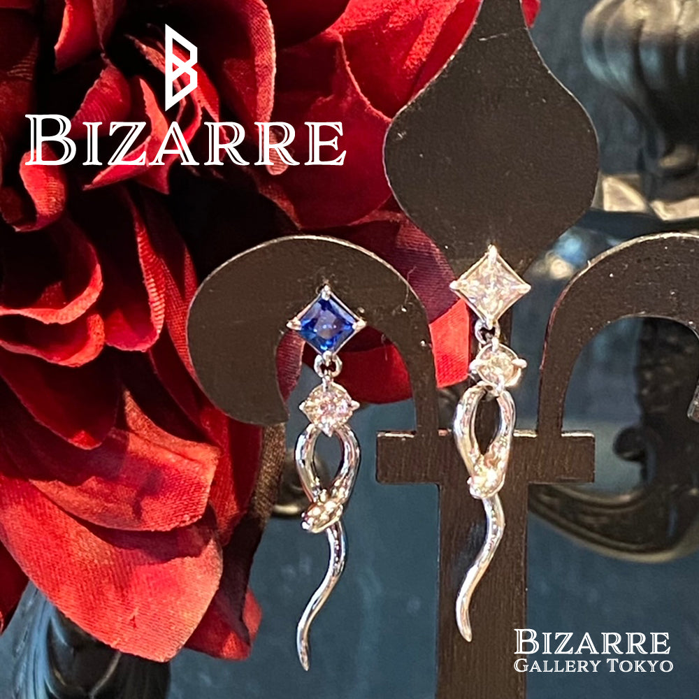 Bizarre/ビザール シーサーペント シルバー ピアス SPJ075