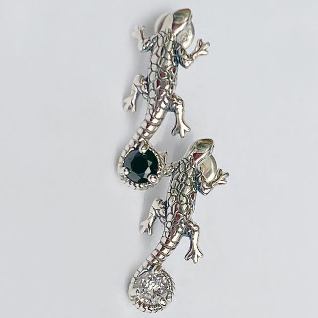 Bizarre/ビザール イピリヤシルバーピアス(1個売り) SPJ081 トカゲ