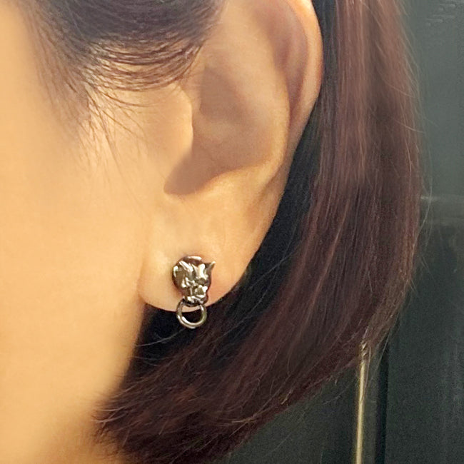 Bizarre/ビザール フレグランスドパンサー豹シルバーピアス(1個売り)SPP038