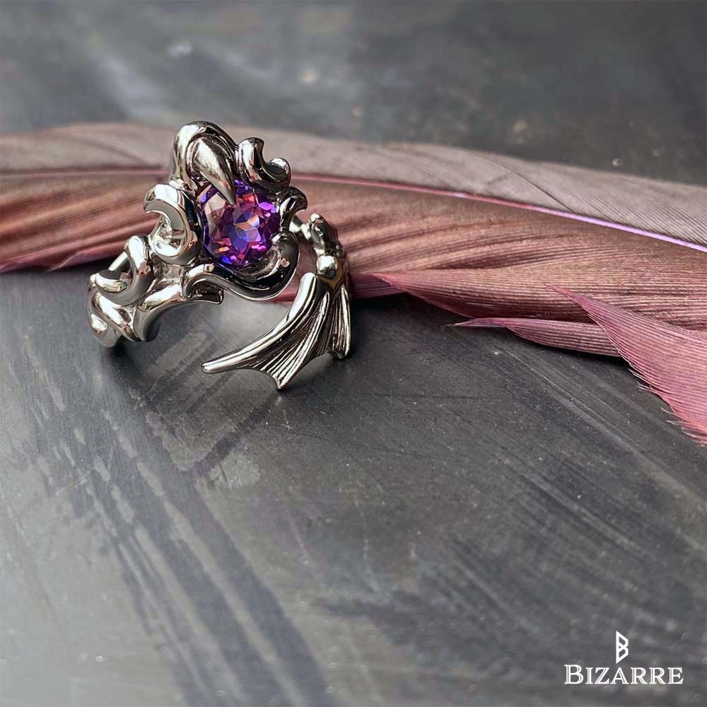 Bizarre/ビザール ミスティックデビルシルバーリング 悪魔の翼 SRJ130