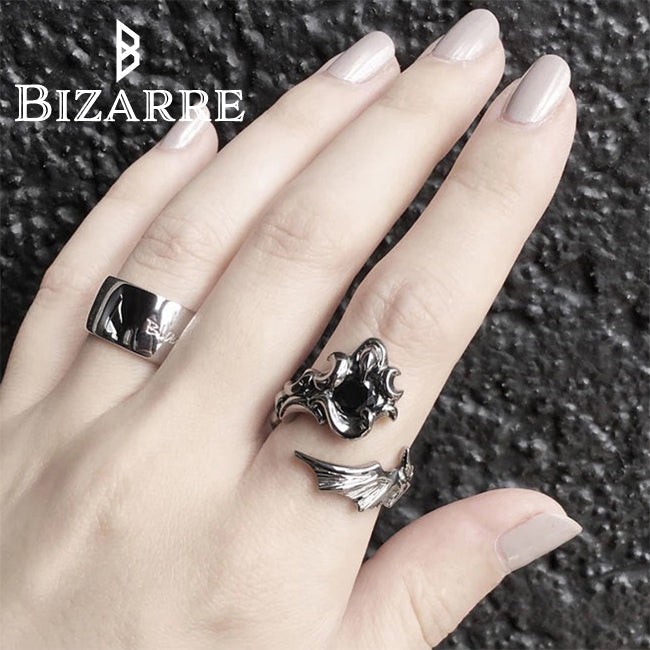 Bizarre/ビザール ミスティックデビルシルバーリング 悪魔の翼 SRJ130