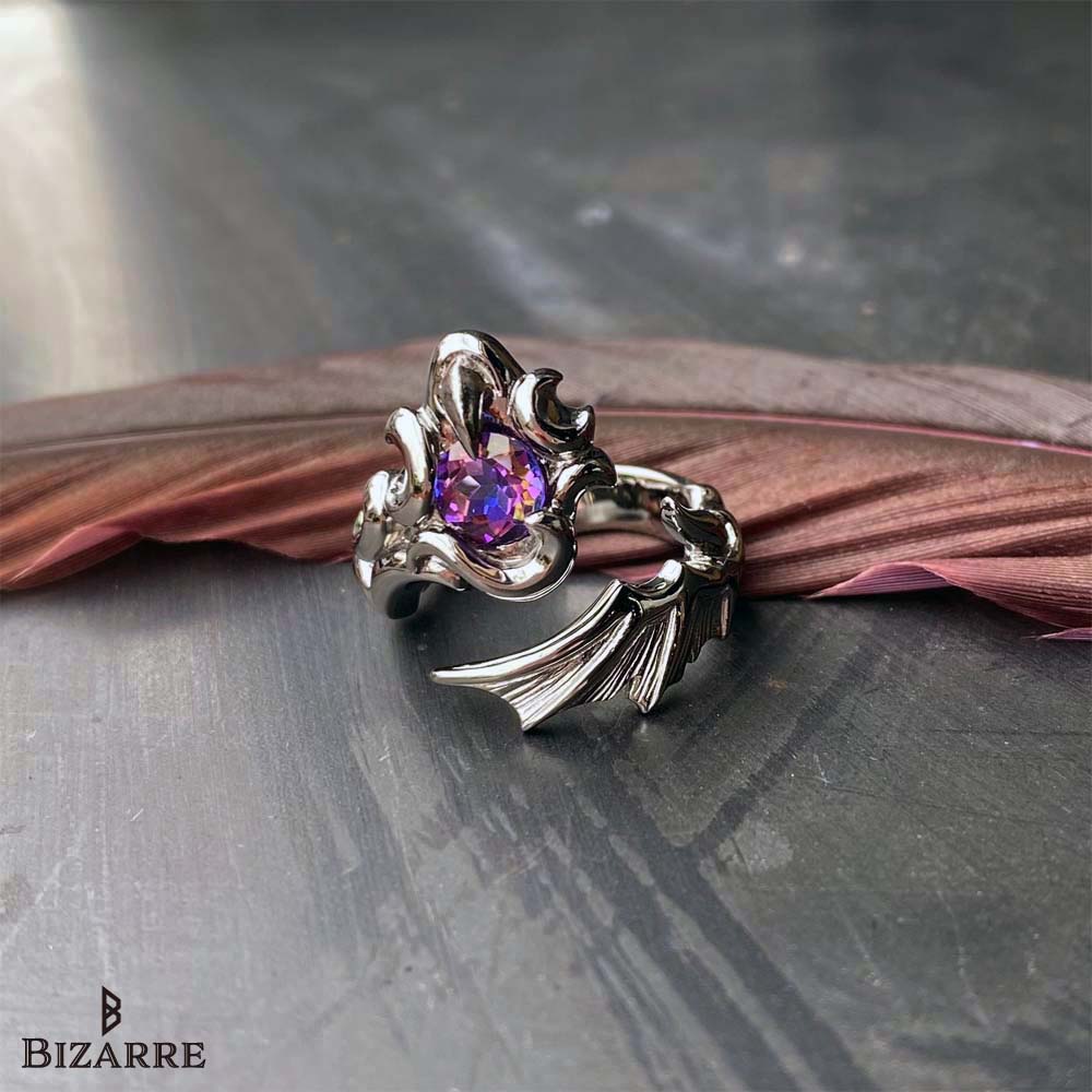 Bizarre/ビザール ミスティックデビルシルバーリング 悪魔の翼 SRJ130