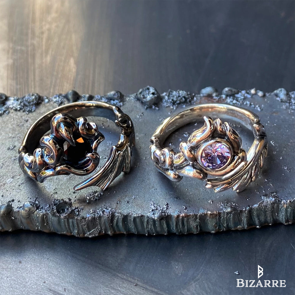 Bizarre/ビザール ダークネスデビルシルバーリング SRJ135BK