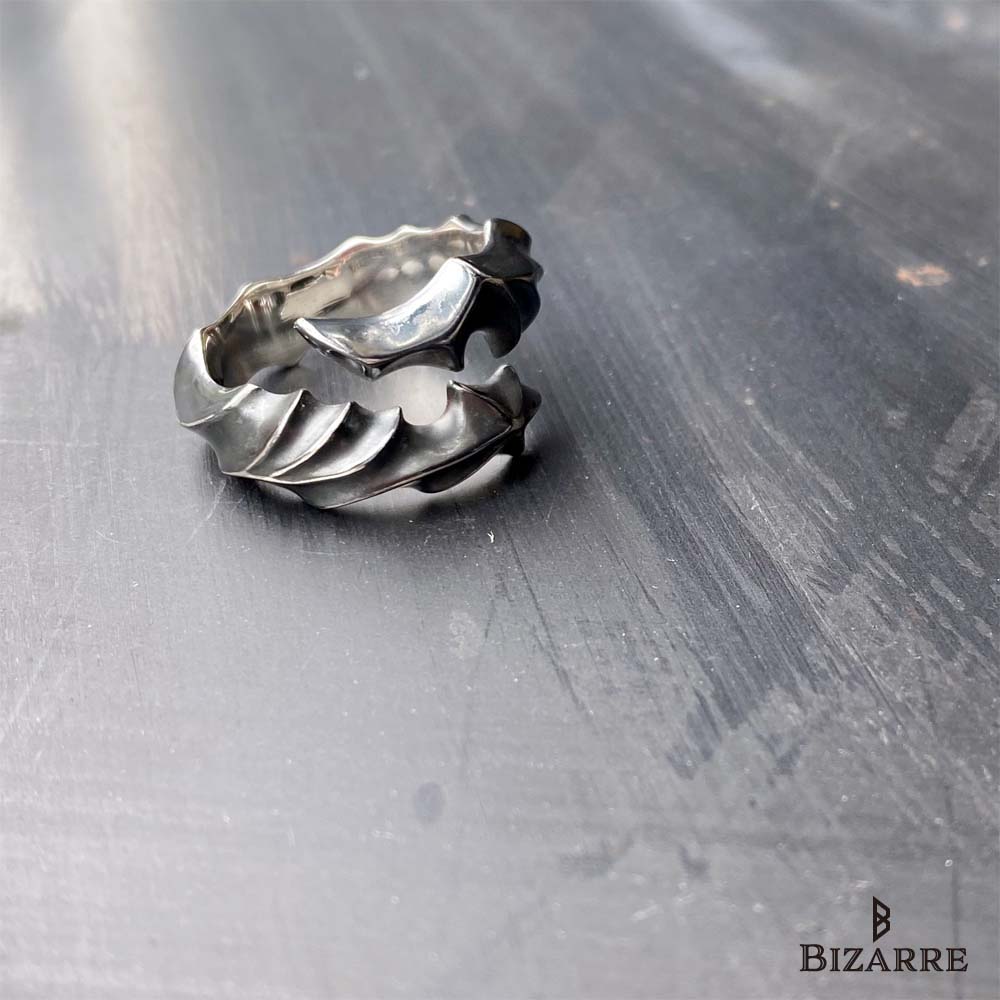 Bizarre/ビザール ドラゴンウィングシルバーリング SRP087