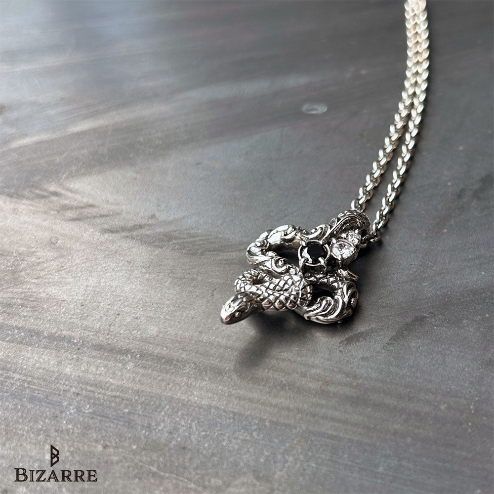 Bizarre/ビザール サーペントシルバーペンダント(トップのみ)蛇 STJ034
