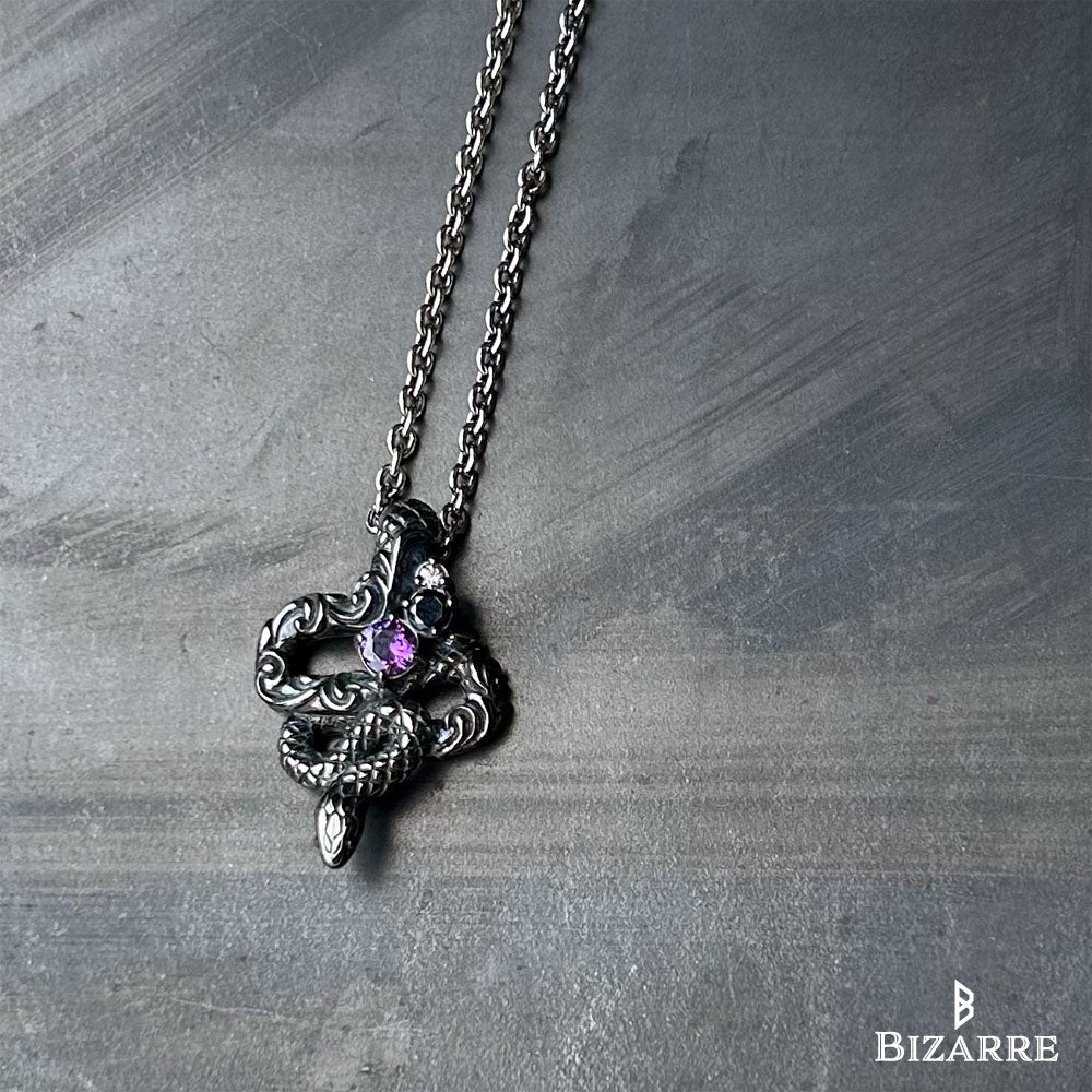 Bizarre/ビザール サーペントシルバーペンダント(トップのみ)蛇 STJ034