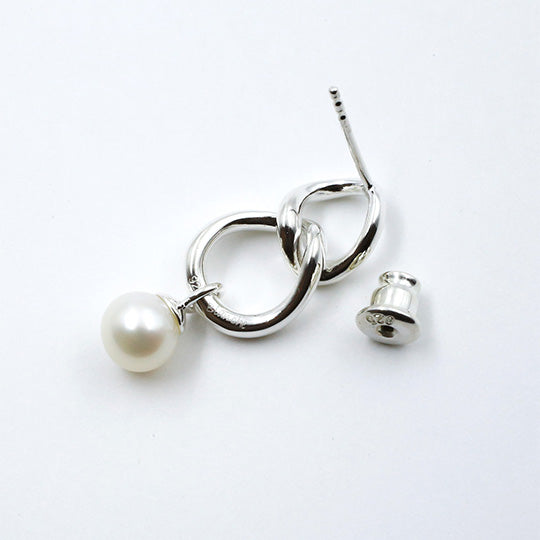 Blanche/ブランシュ Entrelacs(アントルラ) Earrings(ペア売りです) BP026
