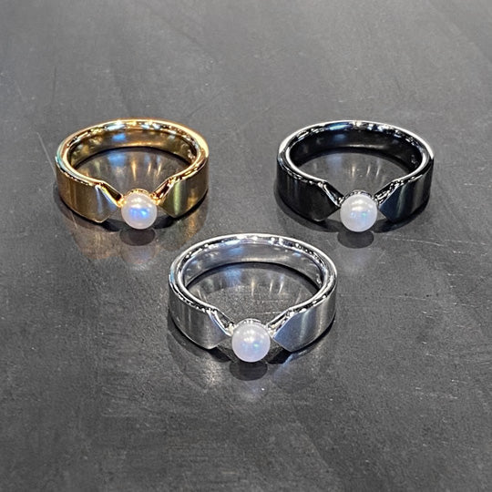 Blanche/ブランシュ Ange (アンジュ) 小指用シルバーピンキーRing BR063