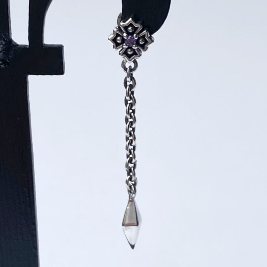 Bizarre/ビザール 【限定販売商品】クロッシングシルバーロングピアス(1個売り) GSPJ085