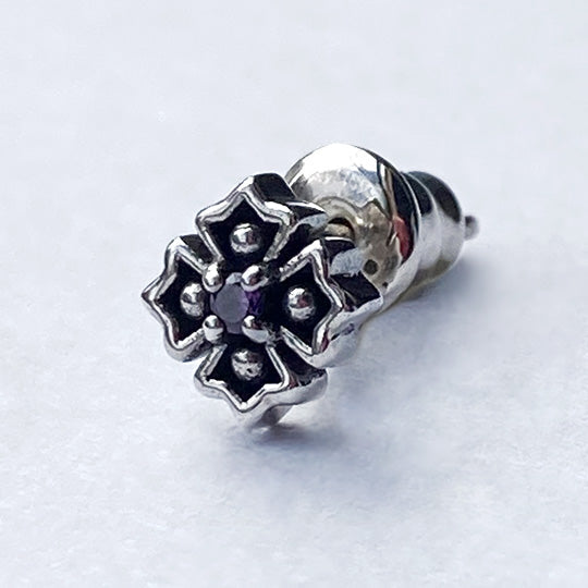 Bizarre/ビザール 【限定販売商品】クロッシングシルバーピアス(1個売り) GSPJ087 クロス メンズピアス