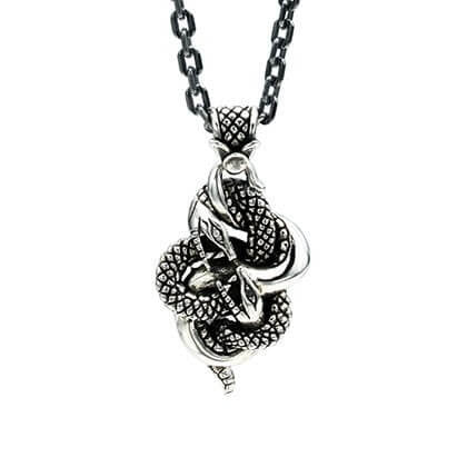 Bizarre/ビザール The seven deadly sins series Leviathanシルバーペンダント(嫉妬・トップのみ)STJ026 蛇ペンダント