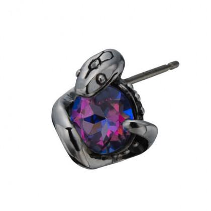 Bizarre/ビザール サーペントミスティック 蛇 シルバーピアス(1個売り) シルバー925 SPJ073