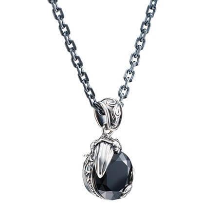 Bizarre/ビザール ムーンライズクロウ シルバーユニセックス天然石ペンダント (トップのみ)STJ027