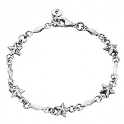 Bizarre/ビザール スターリー(星)シルバーブレスレット SBP079