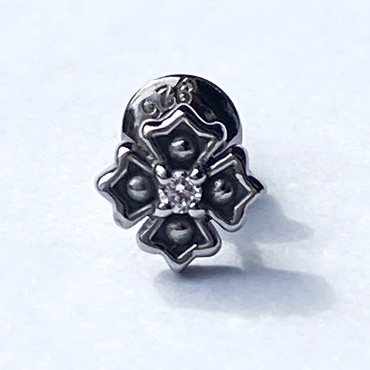 Bizarre/ビザール クロッシングシルバーピアス(1個売り) SPJ087