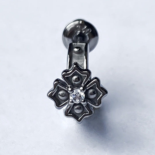 Bizarre/ビザール クロッシングシルバーフープピアス(1個売り) SPJ089