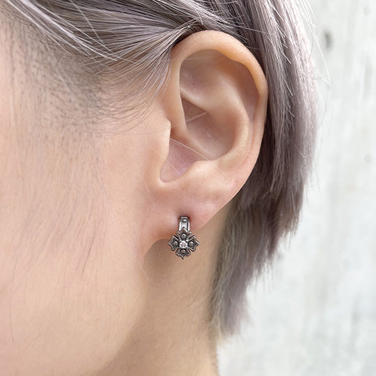 Bizarre/ビザール クロッシングシルバーフープピアス(1個売り) SPJ089