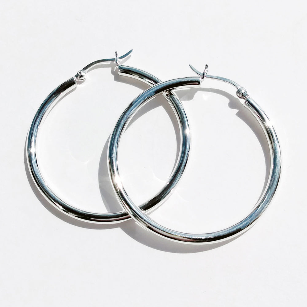 Blanche/ブランシュ Sagesse Lsize(サジェス) Hoops(ペア売りです) BP002　フープピアス