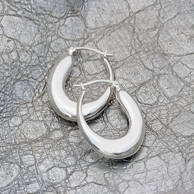 Blanche/ブランシュ Desir(デジー) Hoops(ペア売りです) BP006　シルバーピアス
