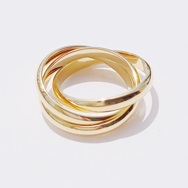 Blanche/ブランシュ Charme (シャルム)3連リング Ring BR010