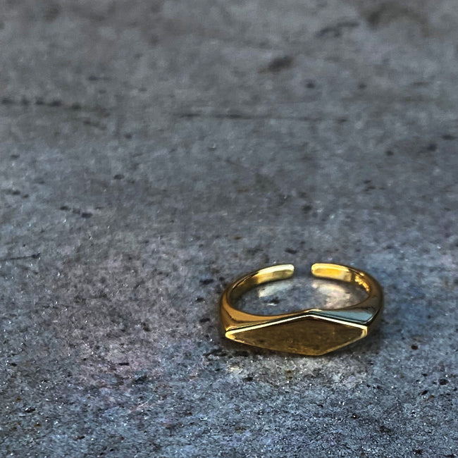 Blanche/ブランシュ Croix (クロワ) 小指用シルバーピンキーRing BR058