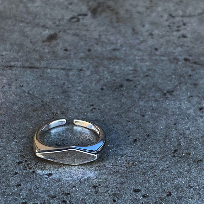 Blanche/ブランシュ Croix (クロワ) 小指用シルバーピンキーRing BR058