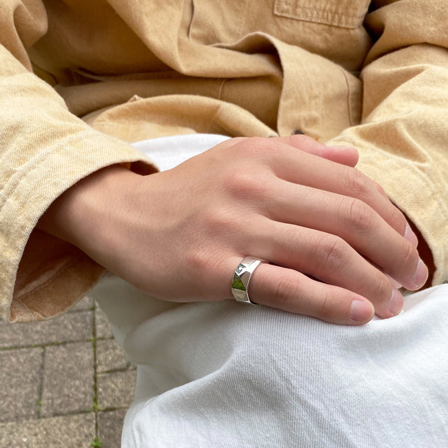 <NEW> Blanche/ブランシュ Gloire(グロワール) 小指用シルバーピンキーRing BR059