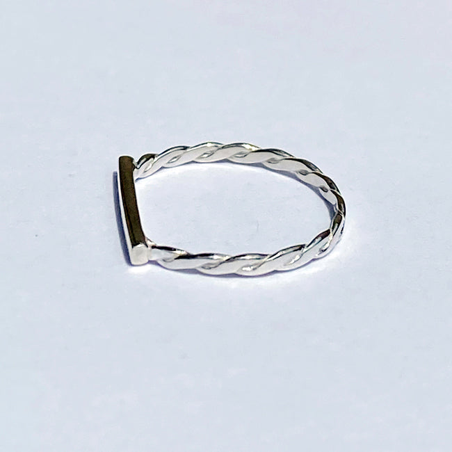 <NEW> Blanche/ブランシュ Aimable (エマーブル) シルバーRing BR061 ツイスト　シルバーリング