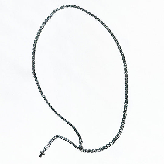 Bizarre/ビザール 全長50cm シルバーカットチェーン+クロスチャーム SCC010