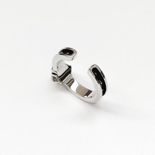 Bizarre/ビザール  カテドラルクロスシルバーイヤーカフ SEE013